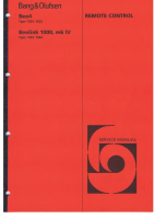 Bang & Olufsen - Beolink_1000_Mk4-Service-Manual